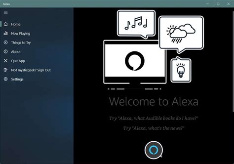 Amazon Alexa App Now Available in Microsoft Store for Windows 10