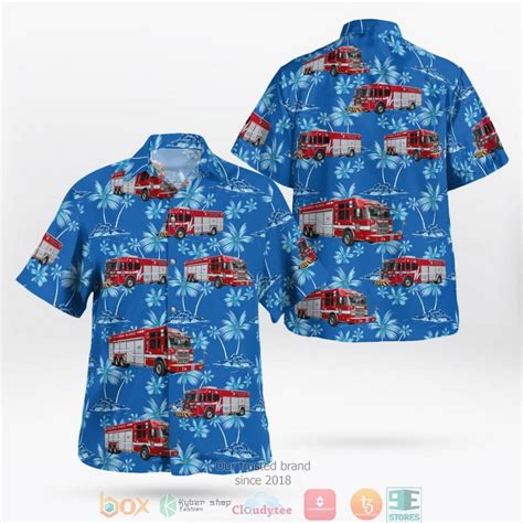 Florida Fort Lauderdale Fire Rescue Squad Hawaii 3D Shirt Aloha Beach Shirt - Cryptizen - is an ...