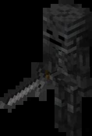 Wither Skeleton Skull - Wiki Guide - 9Minecraft.Net