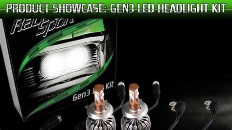 Race Sport Lighting Product Showcase: Generation 3 LED Headlight Kit ...