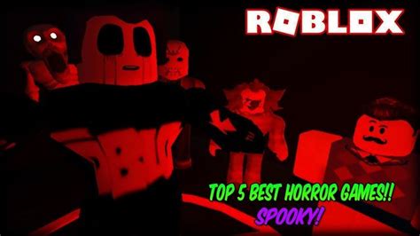 (SCARY!) TOP 5 BEST HORROR GAMES ON ROBLOX 2018!! | Good horror games, Horror game, Best horrors