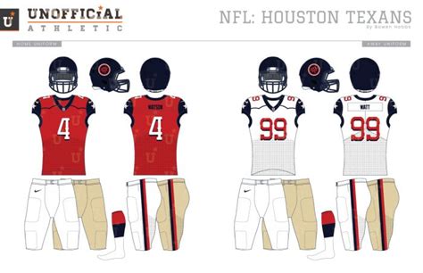 UNOFFICiAL ATHLETIC | NFL_texans_uniforms1