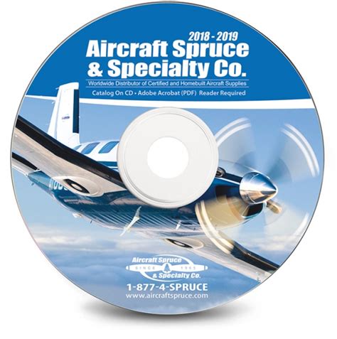 2020 - 2021 CATALOG ON CD from Aircraft Spruce Europe