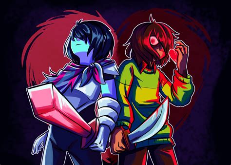 Deltarune Fanart Phone wallpaper