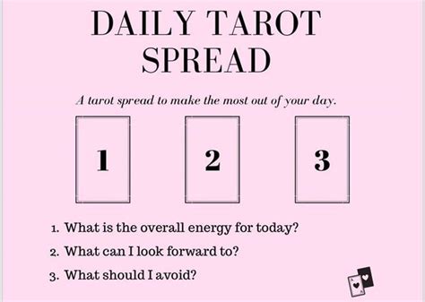 Tarot Spreads Beginners Discover @cartomancy_spreads on Instagram: #Repost @babyinwland a daily ...