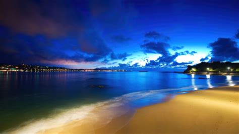 Hd Beach Wallpapers Night