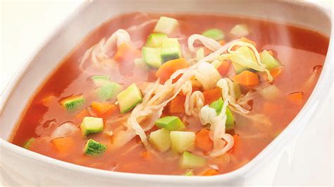 Sopa de verduras receta tradicional y muy saludable