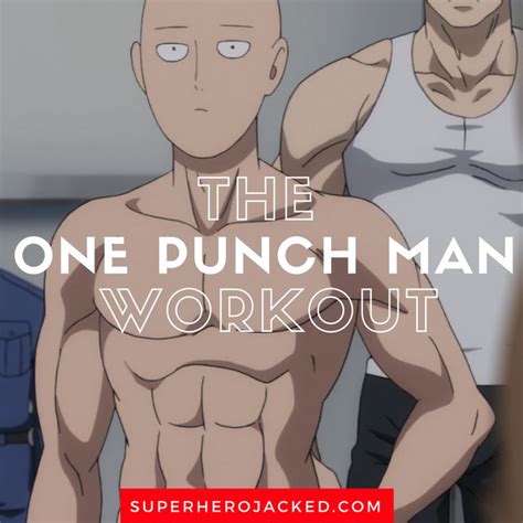 One Punch Man Workout Routine: Train like Saitama Sutora | One punch ...