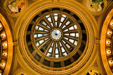 South Dakota Capitol Rotunda Dome in Pierre, South Dakota - Encircle Photos