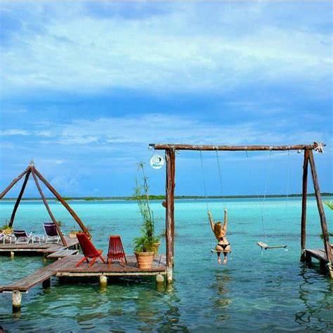 Bacalar Lagoon, Chetumal, Mexico | Best beaches to visit, Places to travel, Mexico travel