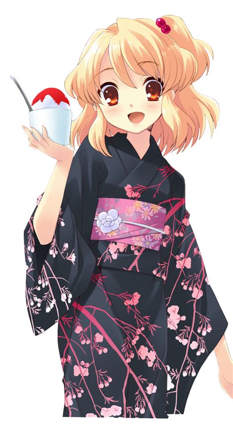 Kimono Anime Girl Kawaii