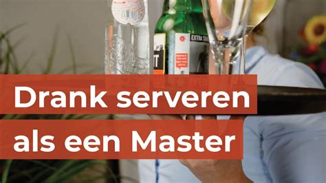 Horeca training | Drank serveren als een Master - YouTube