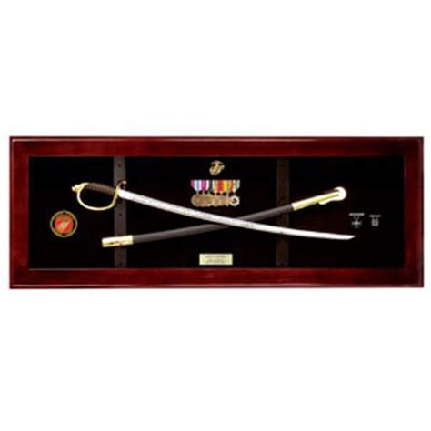 Buy Hand Made Usmc Nco Sword Display Case, Sword Cases, Marine Sword Frame, made to order from ...