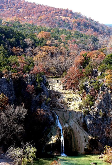 Turner Falls Waterfall In Fall Free Stock Photo - Public Domain Pictures