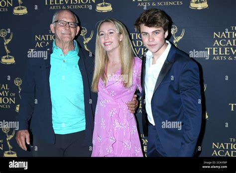 LOS ANGELES - MAY 1: Max Gail, Eden McCoy, William Lipton at the 2019 Daytime Emmy Nominees ...