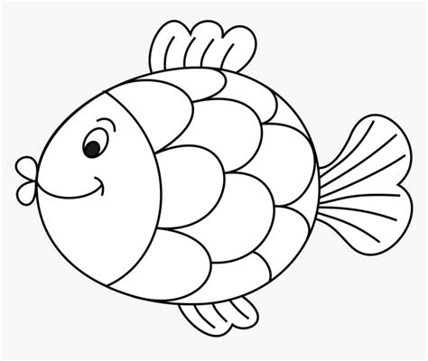 Transparent Fish Black And White Png - Fish Clipart Black And White, Png Download , Transparent ...