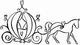 Cinderella Pumpkin Carriage Coloring Pages At GetColoringscom  Free sketch template