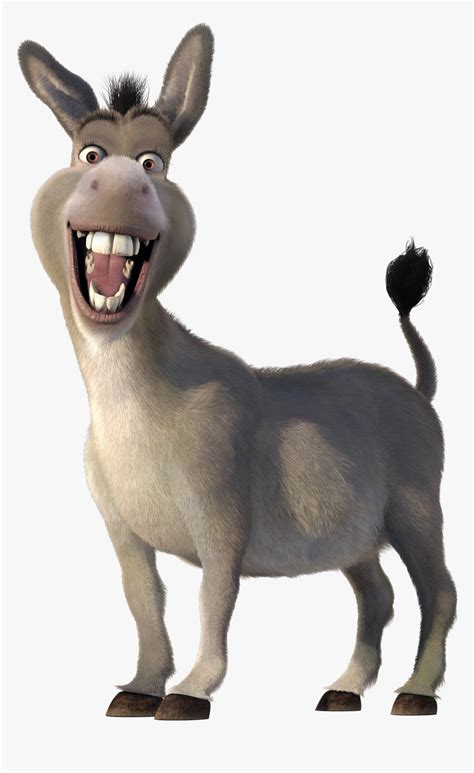 Clip Art Donkey Laughing - Donkey From Shrek Png, Transparent Png - kindpng