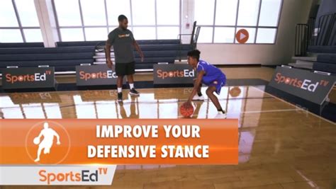 Improve Your Defensive Stance | SportsEdTV