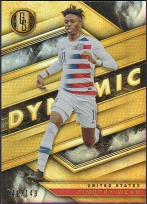 Future Watch: Timothy Weah Rookie Soccer Cards, USMNT