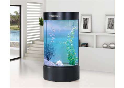 Oceanson DHH680 - 60cm Tall Half Round Aquarium and Base – Coburg Aquarium