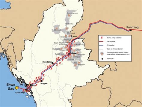 Myanmar benefits from pipelines with China - China.org.cn