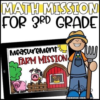 Math Mission: Measurement Escape Room for 3rd Grade by Briana Beverly