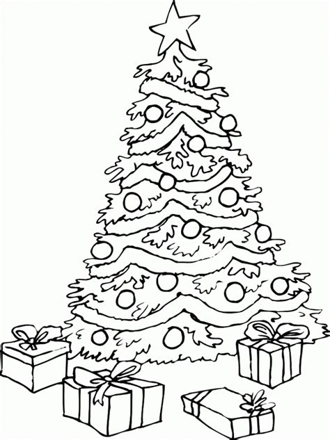 Get This Printable Christmas Tree Coloring Pages Online 67355