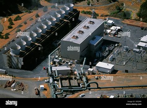 The geysers geothermal plant california hi-res stock photography and ...