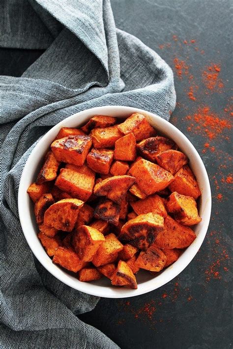 Smoked Paprika Roasted Sweet Potatoes