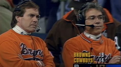 Footage of Bill Belichick and Nick Saban hugging as young Browns ...