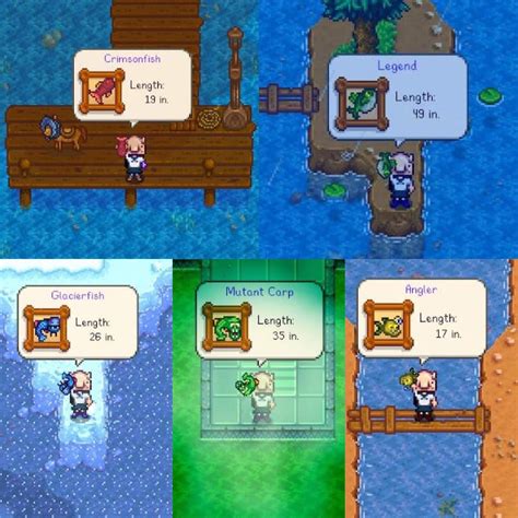 I finally caught all of the Legendary fish! : StardewValley