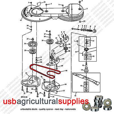 John Deere Lt155 Mower Deck Belt Diagram