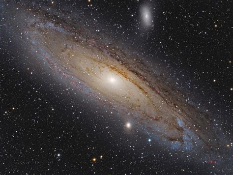 Andromeda Galaxy, 2.5M light years away from Earth, is in view now