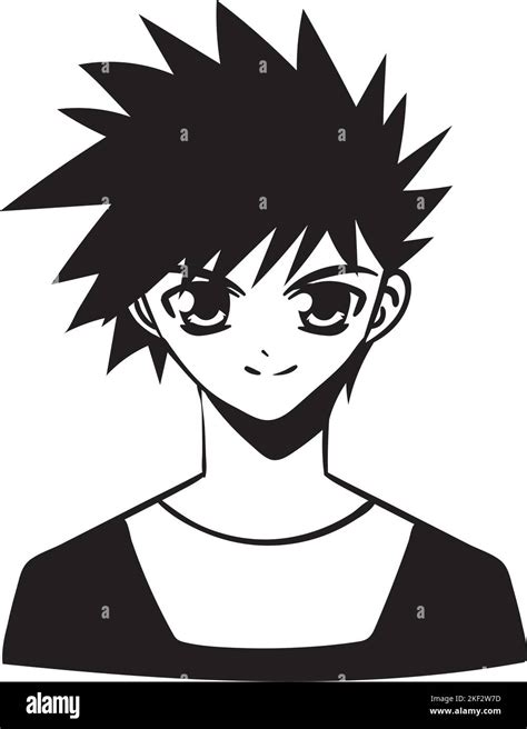 character boy anime Stock Vector Image & Art - Alamy