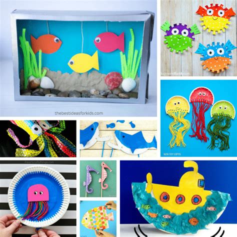 Under the Sea Crafts for Kids - Arty Crafty Kids