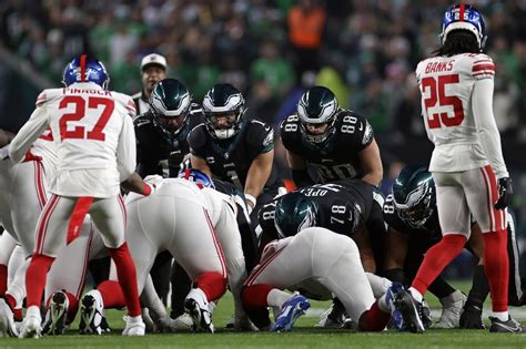 Eagles vs. Giants kickoff time set for 2023 regular season finale ...