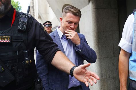 Tommy Robinson arrested on suspicion of assault | The News