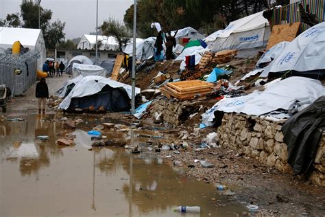 Greece's Moria refugee camp faces closure over 'uncontrollable amounts of waste' | The ...