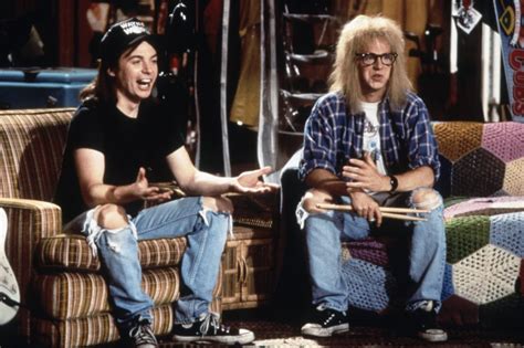 Wayne and Garth From Wayne's World: The Inspiration | '90s Halloween Couples Costumes | POPSUGAR ...