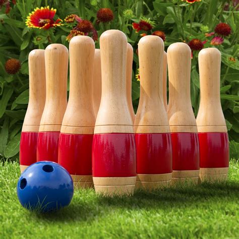 Skittle Ball & Lawn Bowling Game Set by Hey! Play! in Kosovo at € 107 ...