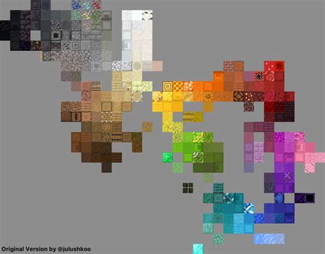 Minecraft Hair Color Palette