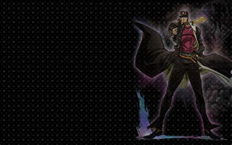 Wallpaper : Jotaro Kujo, JoJo's Bizarre Adventure Stardust Crusaders, Star Platinum, darkness ...