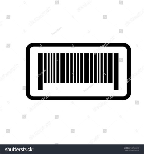 Barcode Icon Vector Logo Template Stock Vector (Royalty Free ...