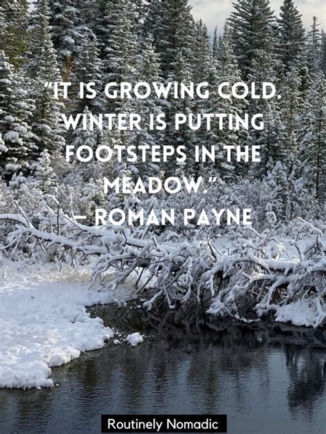 100 Best Short Winter Quotes for Those Chilly Days | Routinely Nomadic