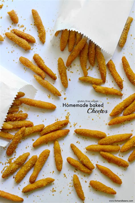 Gluten-Free Vegan Baked Cheetos - Fork and Beans