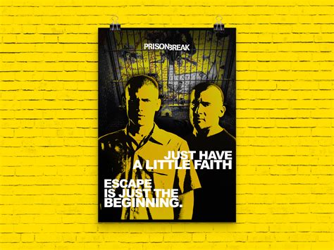 Prison Break poster. by Qlirim Jerliu on Dribbble