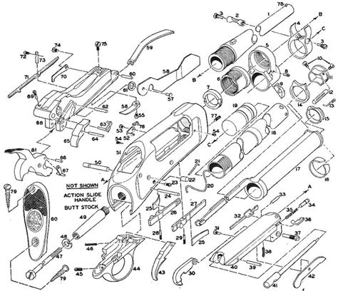 1897.gif (991×855) | Winchester, Diagram, Model