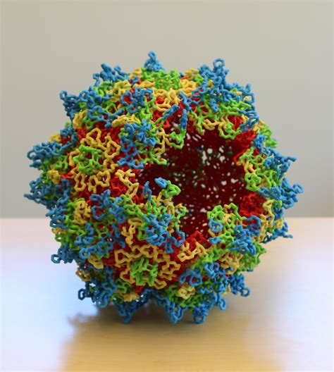 3-D Model of AAV Capsid Struct [IMAGE] | EurekAlert! Science News Releases