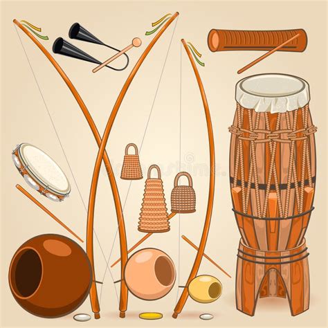 Brazilian Capoeira Music Instruments Royalty Free Stock Photo - Image ...